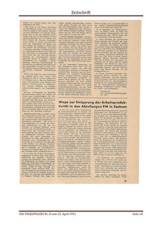 Zeitschrift
DIE VOLKSPOLIZEI Nr. 8 vom 25. April 1951 Seite 18
 