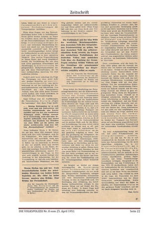 Zeitschrift
DIE VOLKSPOLIZEI Nr. 8 vom 25. April 1951 Seite 22
 