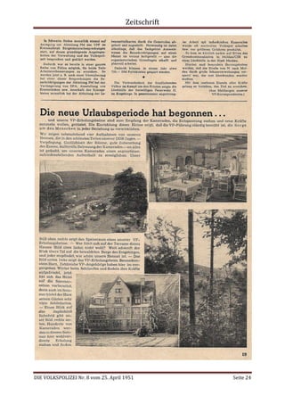 Zeitschrift
DIE VOLKSPOLIZEI Nr. 8 vom 25. April 1951 Seite 24
 