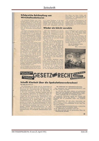 Zeitschrift
DIE VOLKSPOLIZEI Nr. 8 vom 25. April 1951 Seite 28
 