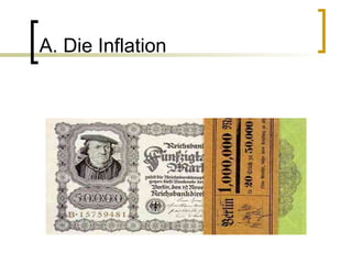 A. Die Inflation 