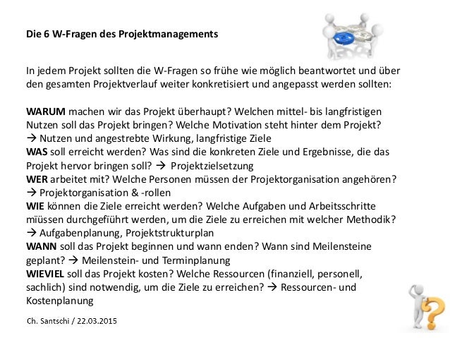 Die w fragen
