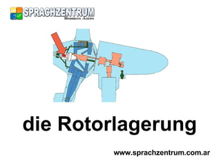 die Rotorlagerung www.sprachzentrum.com.ar 