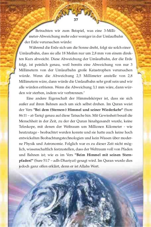 Die Wunder Des Quran German Deutsche - 