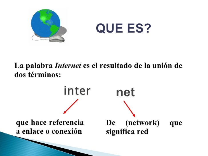 2 la palabra internet es