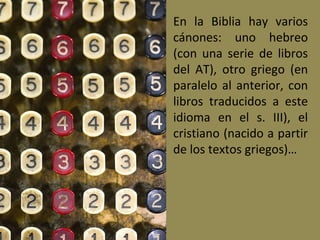 Diez claves para leer la biblia