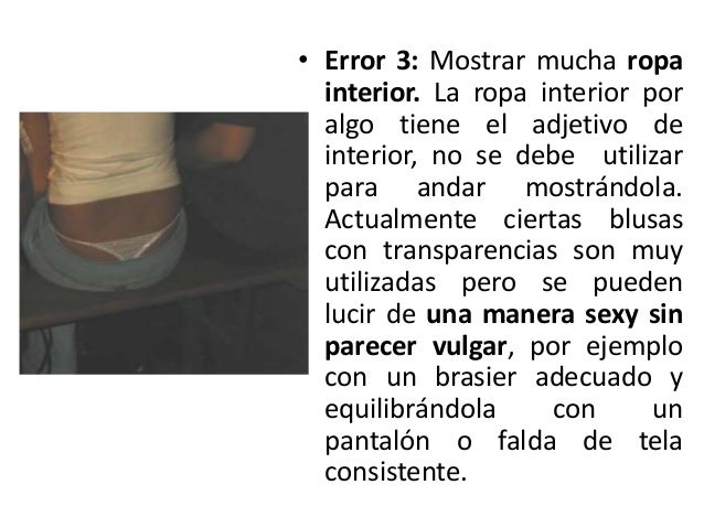 Diez errores mas comunes en las mujeres a la hora de vestir