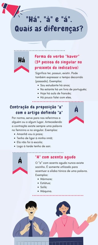 Diferença entre a e à em português de Portugal | PDF