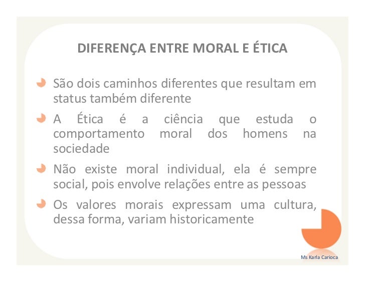 O Que é Senso Moral Dê Alguns Exemplos
