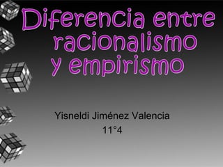 Yisneldi Jiménez Valencia
           11°4
 