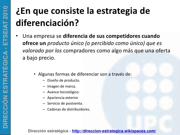 Diferenciación 2 Diferenciación 2