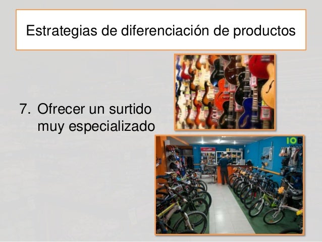 Diferenciacion de productos estrategias de ventas