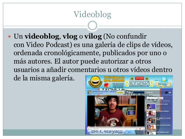 Resultado de imagen para blog videoblog