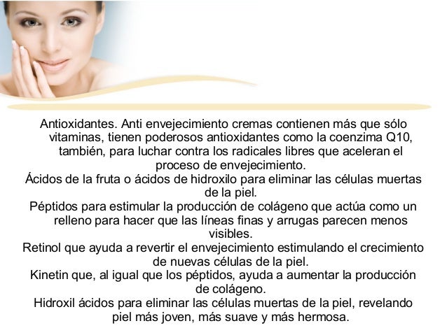 Diferencia entre cremas antienvejecimiento y cremas Diferencia entre cremas antienvejecimiento y cremas