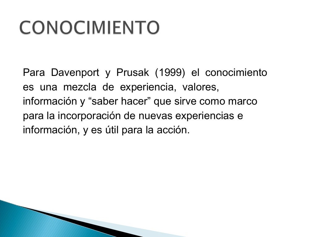 Diferencia entre dato, informacion y conocimiento