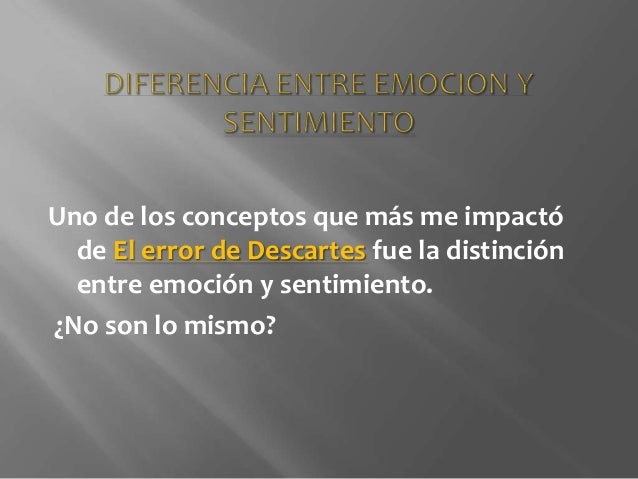 Diferencias entre emociones sentimientos y sensaciones