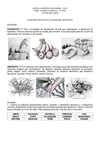 Diferenciao figurativo e abstrato