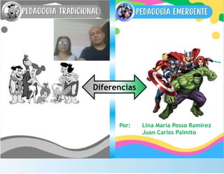 Diferencias
Por: Lina María Posso Ramírez
Juan Carlos Palmito
 