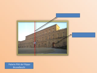   Palacio Pitti de Filippo Brunelleschi 