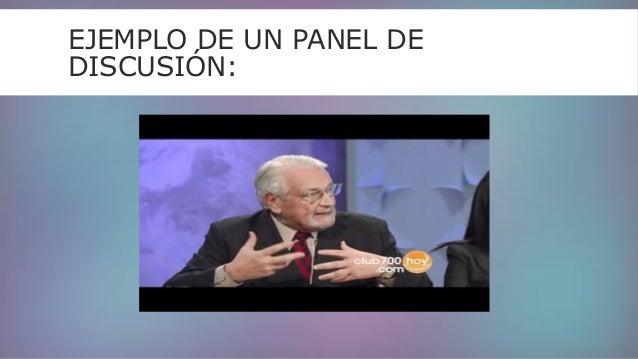 Diferencias de panel y debate