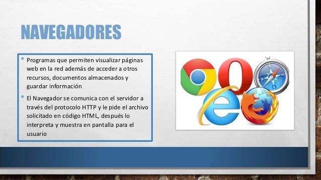 Diferencias entre buscador y navegador