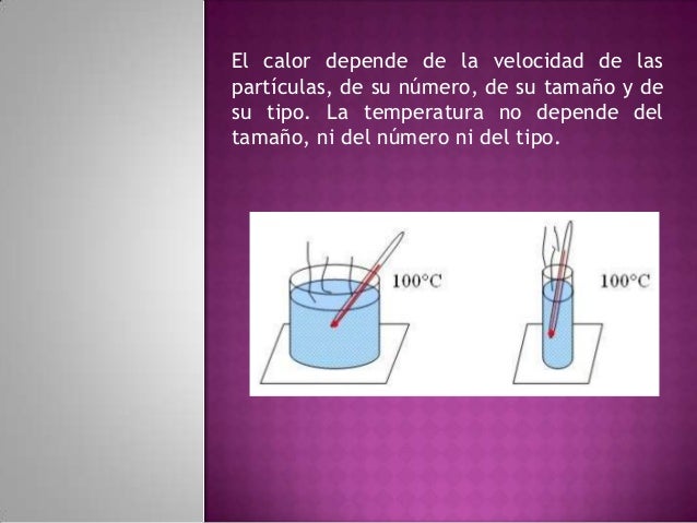 Diferencias entre calor y temperatura