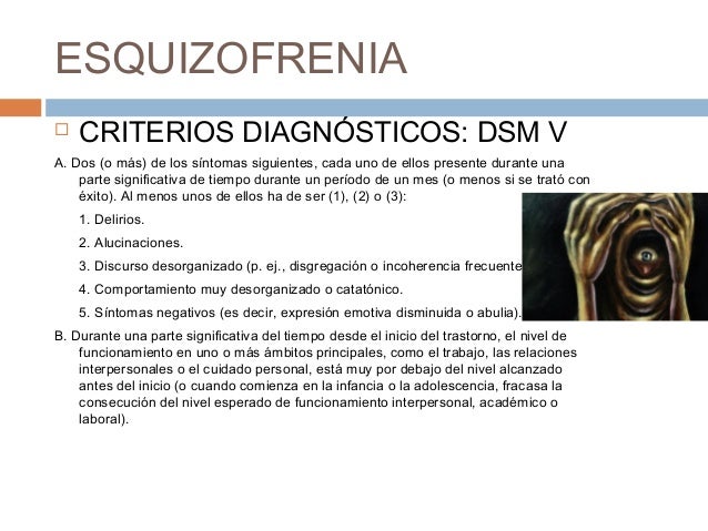 Diferencias entre el dsm iv y v en esquizofrenia y Diferencias entre el dsm iv y v en esquizofrenia y