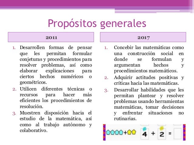 Diferencias Del Plan 2011 Y 2017