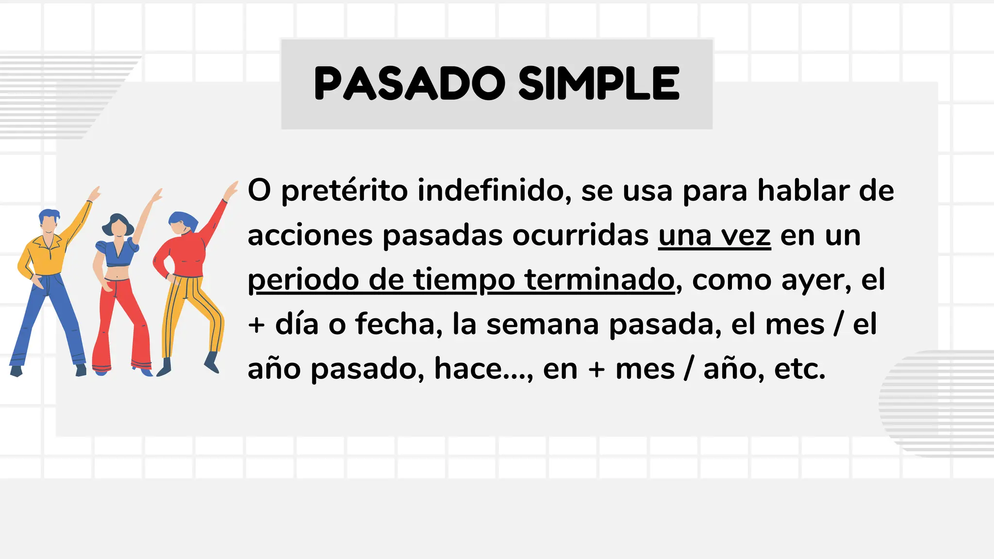 Aprender Espaol Diferencias Entre El Pretrito