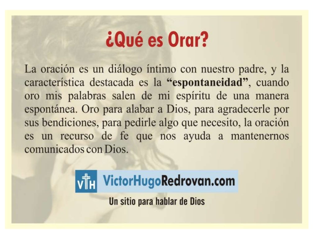 Diferencias entre rezar y orar