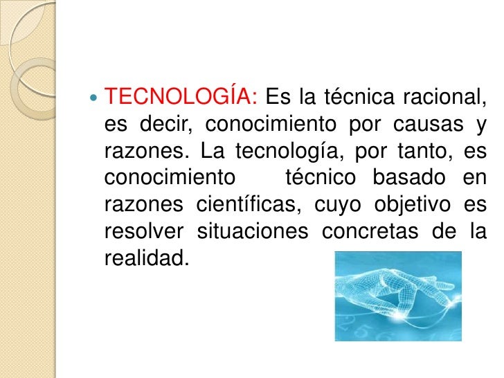 Semejanzas Y Diferencias De Ciencia Tecnica Y Tecnologia