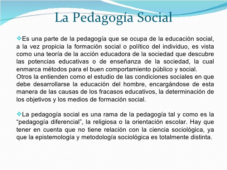 Educación y Sociología