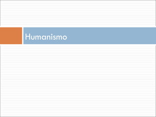 Humanismo 