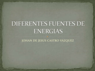 JOHAN DE JESUS CASTRO VAZQUEZ
 