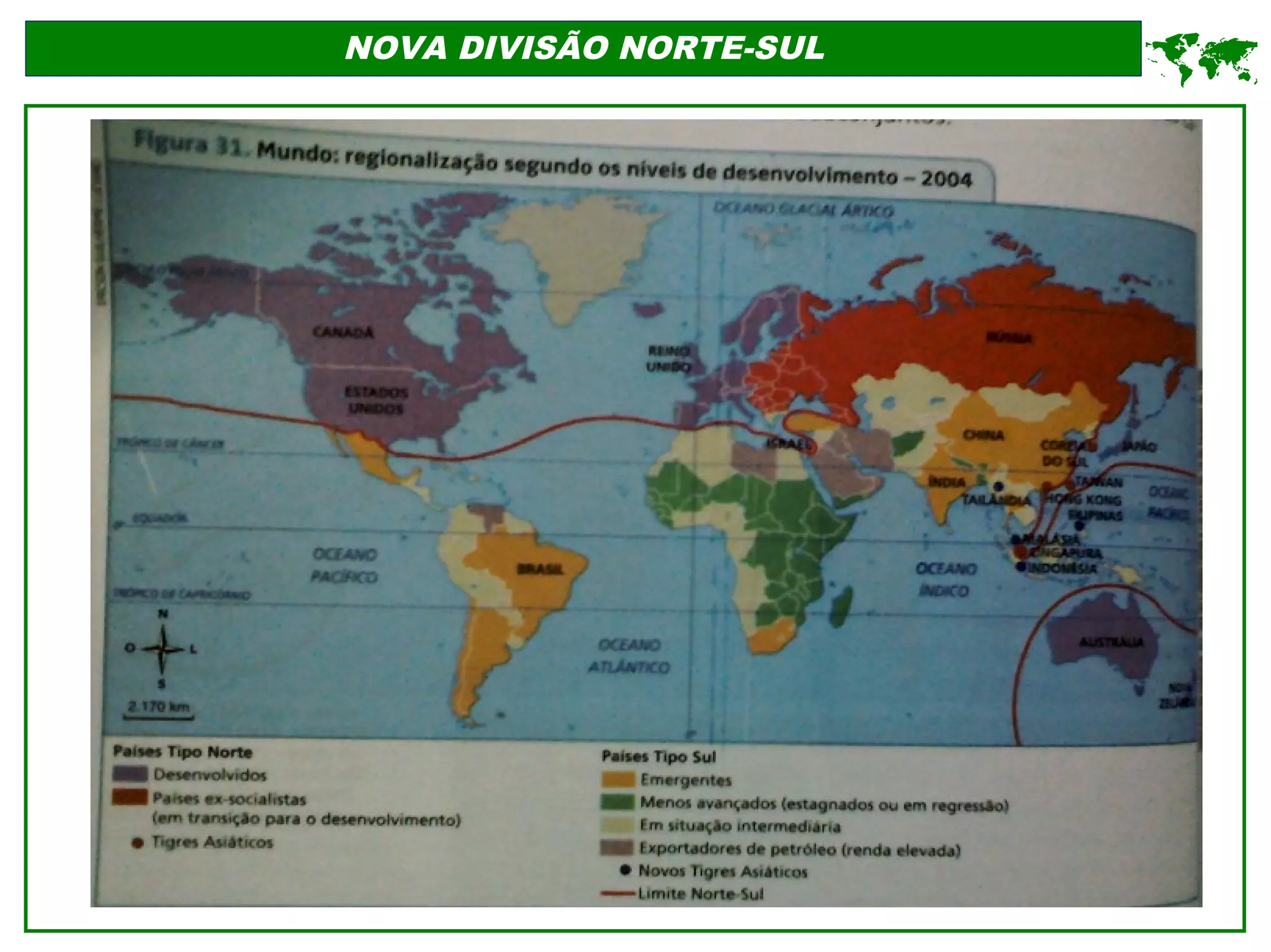 NOVA DIVISÃO NORTE-SUL
