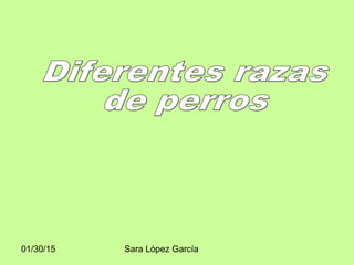 01/30/15 Sara López García
 