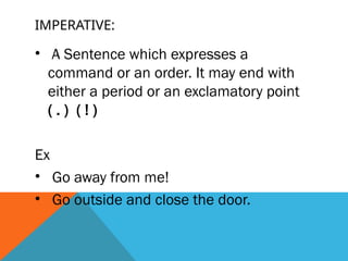 Different sentences English ALS OSY.pptx