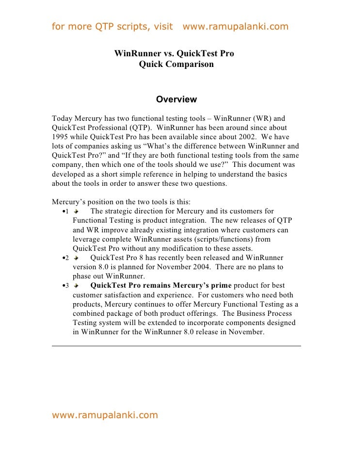 Winrunner 7.0 tutorial Winrunner 7.0 tutorial