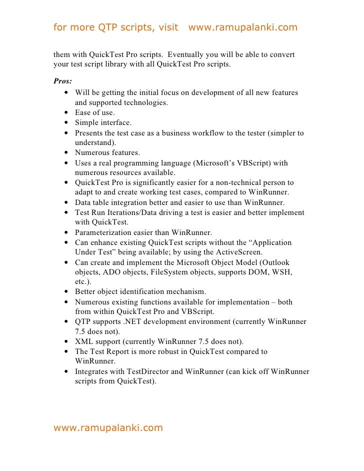 Winrunner documentation - tankpolre