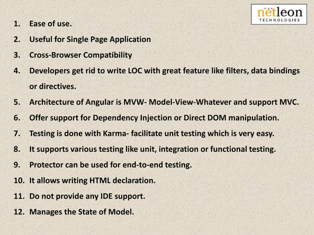 Difference between-angular js-nodejs | PPT