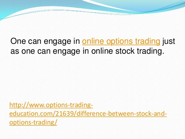 Difference between shares and stock options