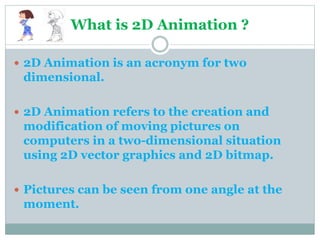 Difference between 2d and 3d Animation | PPTX