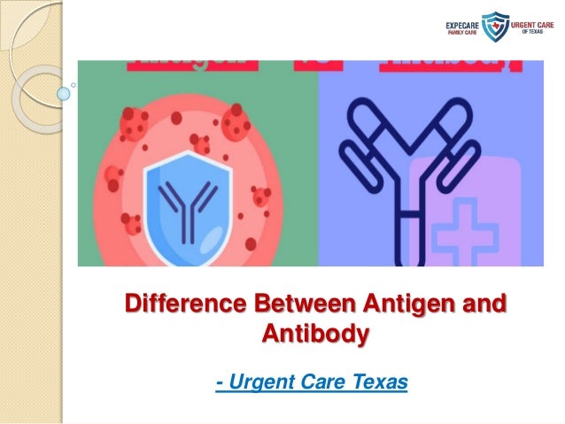 Difference Between Antigen and
Antibody
- Urgent Care Texas
 