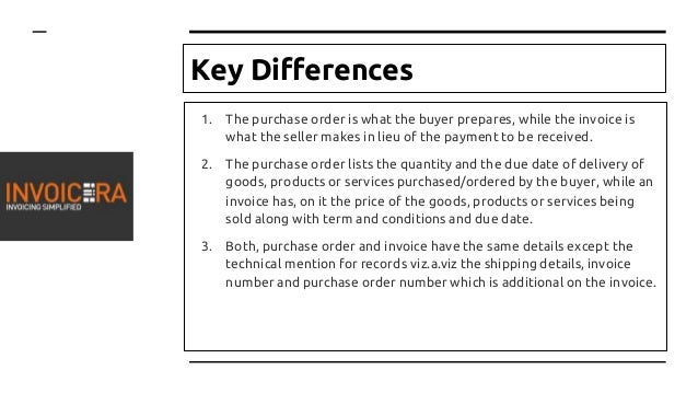 invoice of purchase
