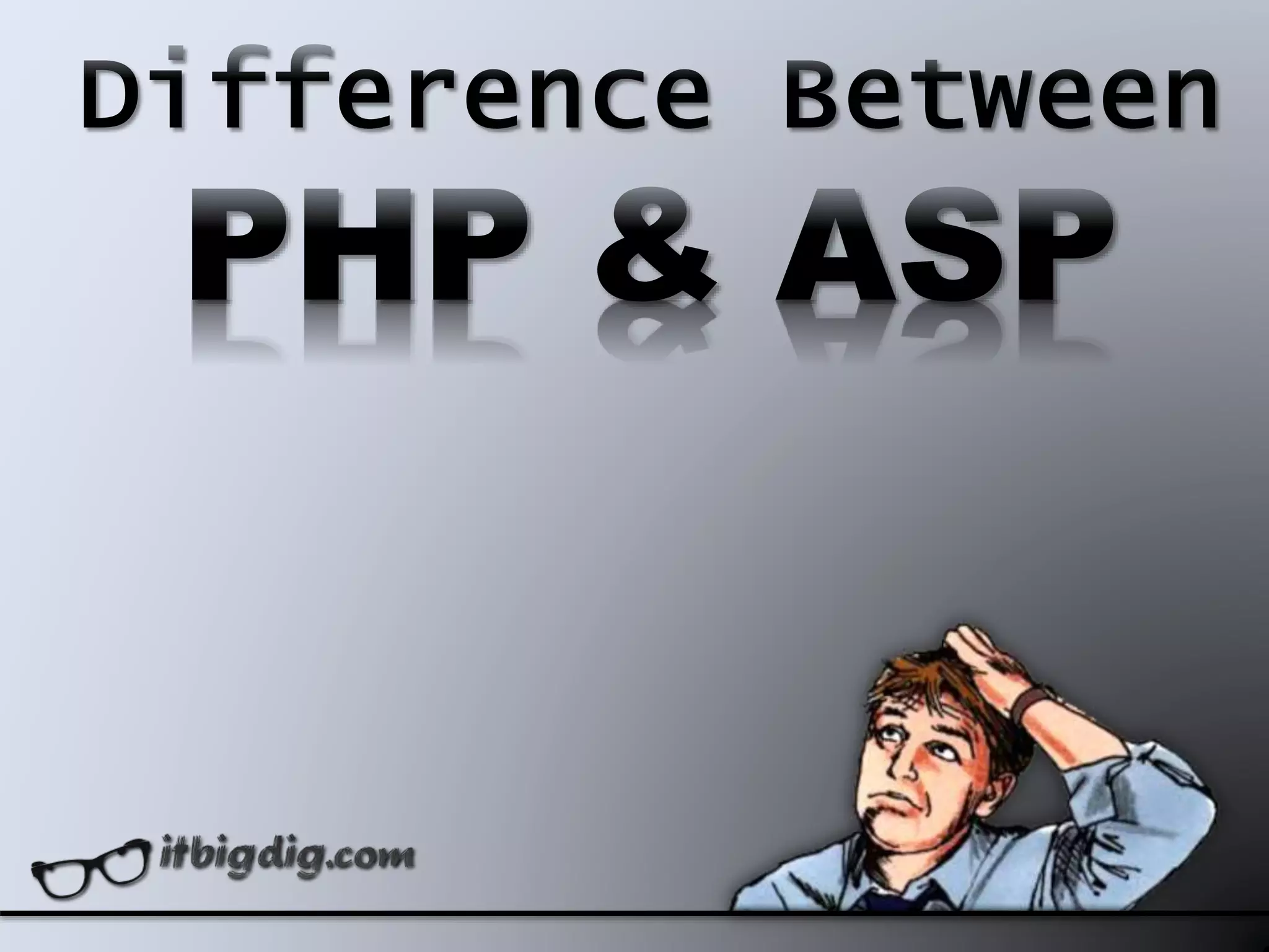 Difference between asp and php | PPT