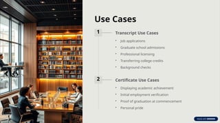 Difference between a Transcript and a Degree Certificate | PPT