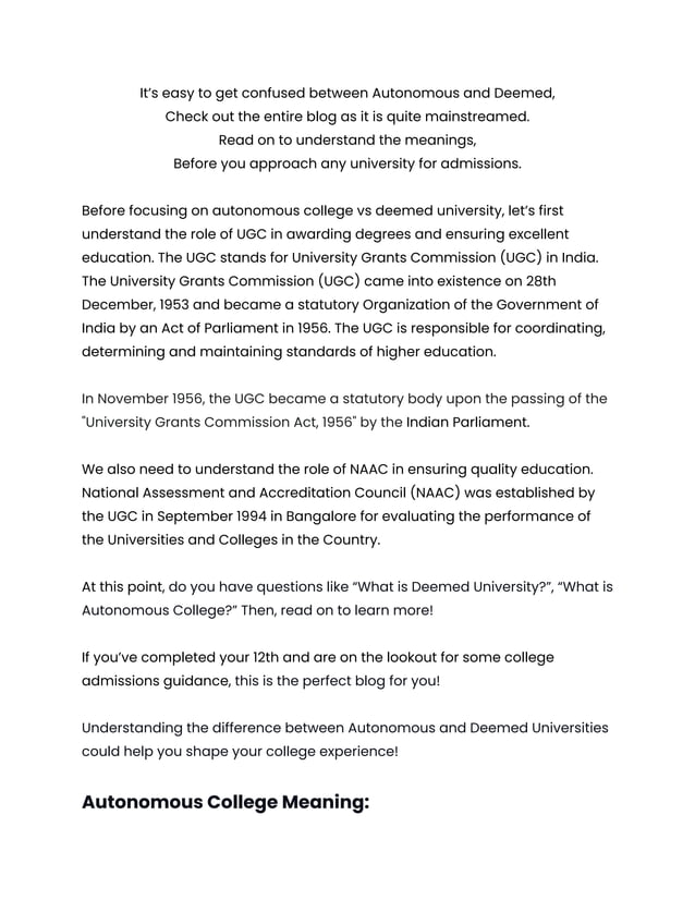 Difference Between Autonomous and Deemed University.pdf