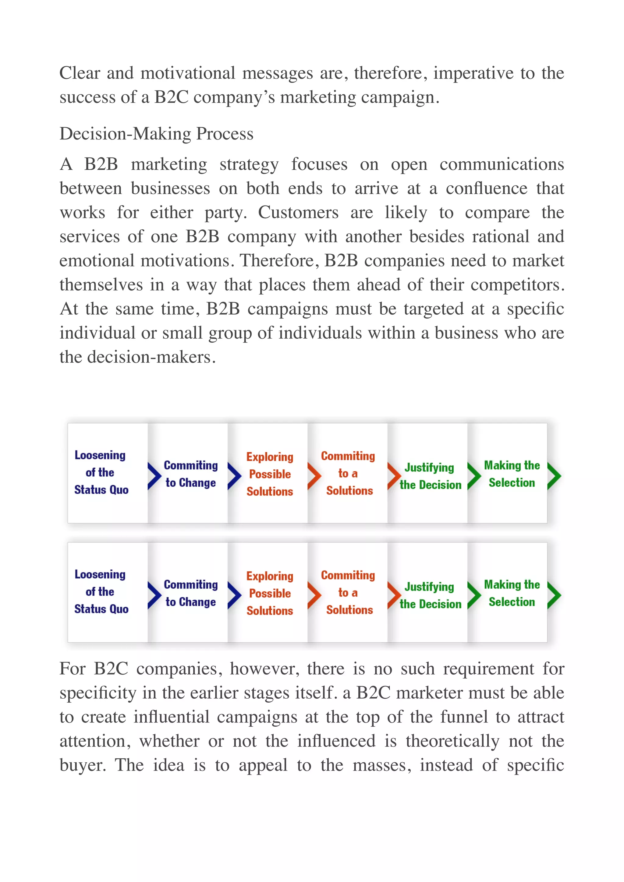 Difference between b2b and b2c | PDF
