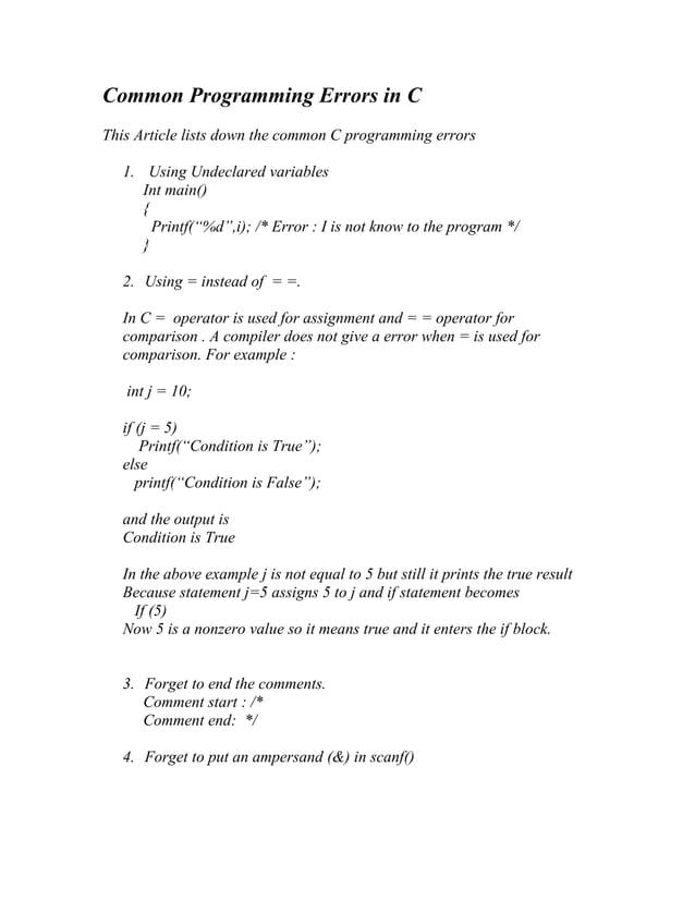 Difference between c and c | DOC