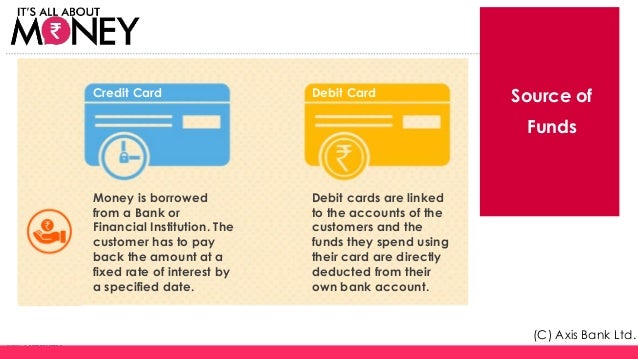 Difference between Credit Card and Debit Card